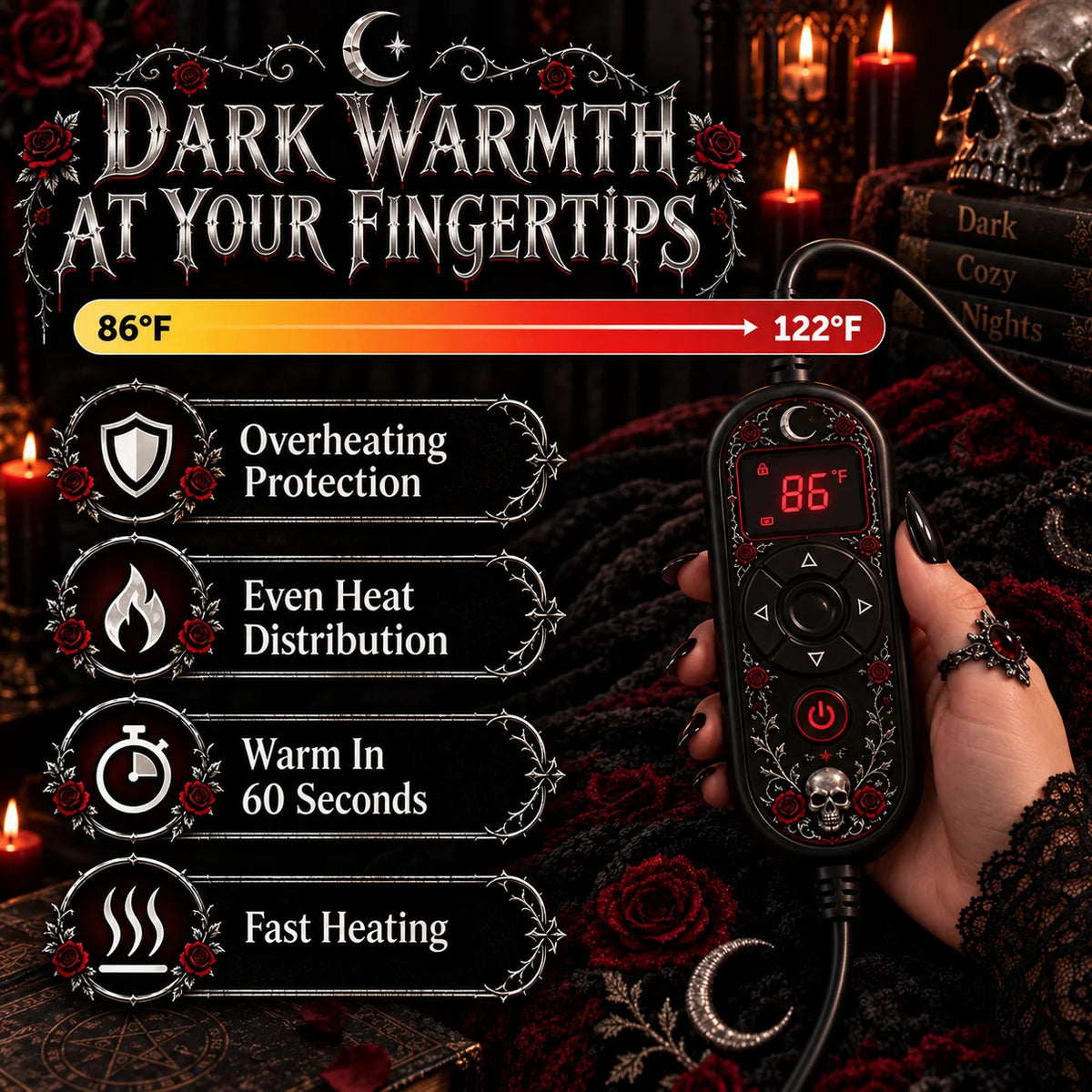The Coven Heated Robe